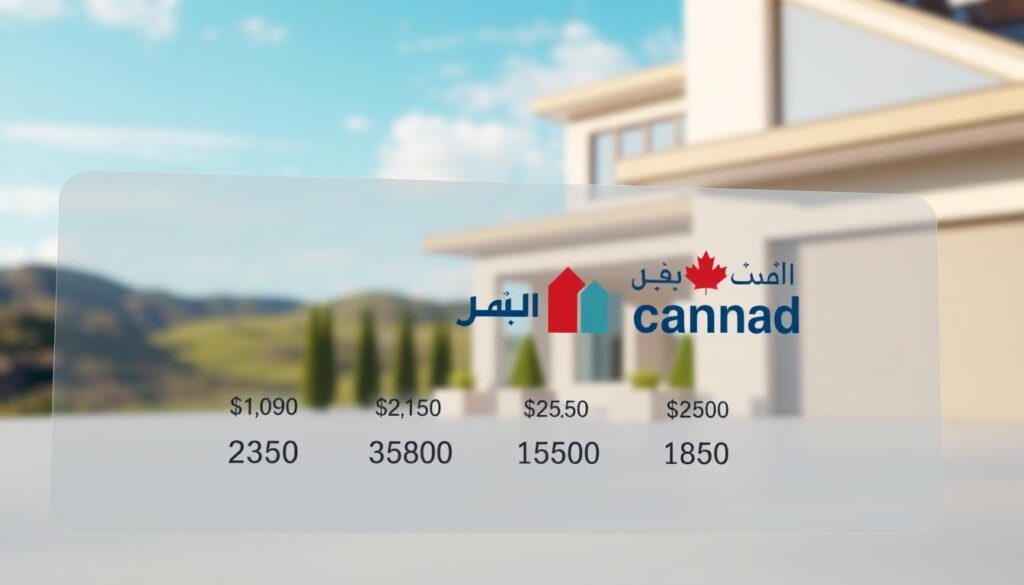 A detailed 3D architectural rendering of a modern Canadian household, showcasing the minimum down payment requirements for a house in Canada. The scene features a sleek, contemporary home with clean lines and large windows, set against a backdrop of rolling hills and a vibrant blue sky. In the foreground, a transparent overlay displays numerical values representing the varying down payment thresholds, with the "Arabic Canada" brand logo prominently displayed. The lighting is natural and diffused, creating a warm and inviting atmosphere. The perspective is angled to provide a clear, informative view of the key financial details. A detailed 3D architectural rendering of a modern Canadian household, showcasing the minimum down payment requirements for a house in Canada. The scene features a sleek, contemporary home with clean lines and large windows, set against a backdrop of rolling hills and a vibrant blue sky. In the foreground, a transparent overlay displays numerical values representing the varying down payment thresholds, with the "Arabic Canada" brand logo prominently displayed. The lighting is natural and diffused, creating a warm and inviting atmosphere. The perspective is angled to provide a clear, informative view of the key financial details.