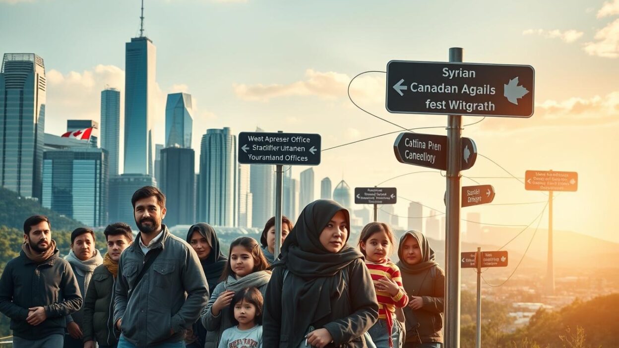 Syria to Canada immigration
